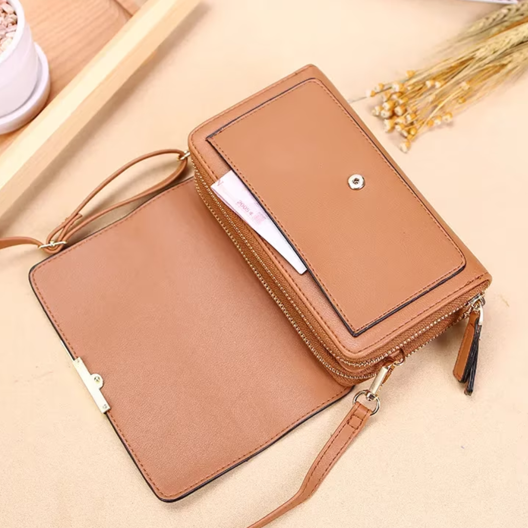 Leather Crossbody Bag Everyday Occasions Elegant Practical