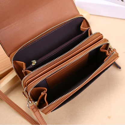 Leather Crossbody Bag Everyday Occasions Elegant Practical