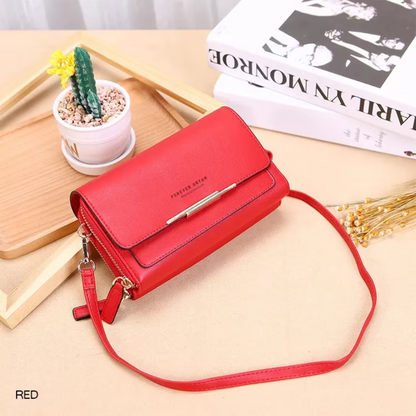 Leather Crossbody Bag Everyday Occasions Elegant Practical