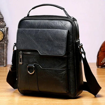 Leather Crossbody Shoulder Bag for Women Stylish Everyday Handbag with Spacious Compartments and Adjustable Strap