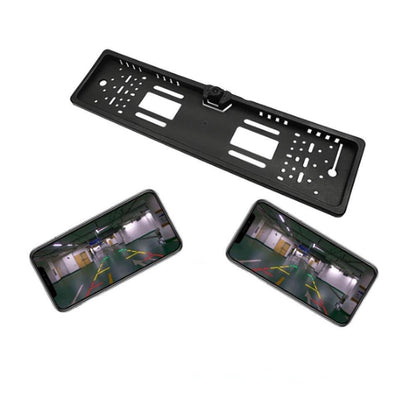 License Plate Rear View Camera Waterproof Night Vision Parking