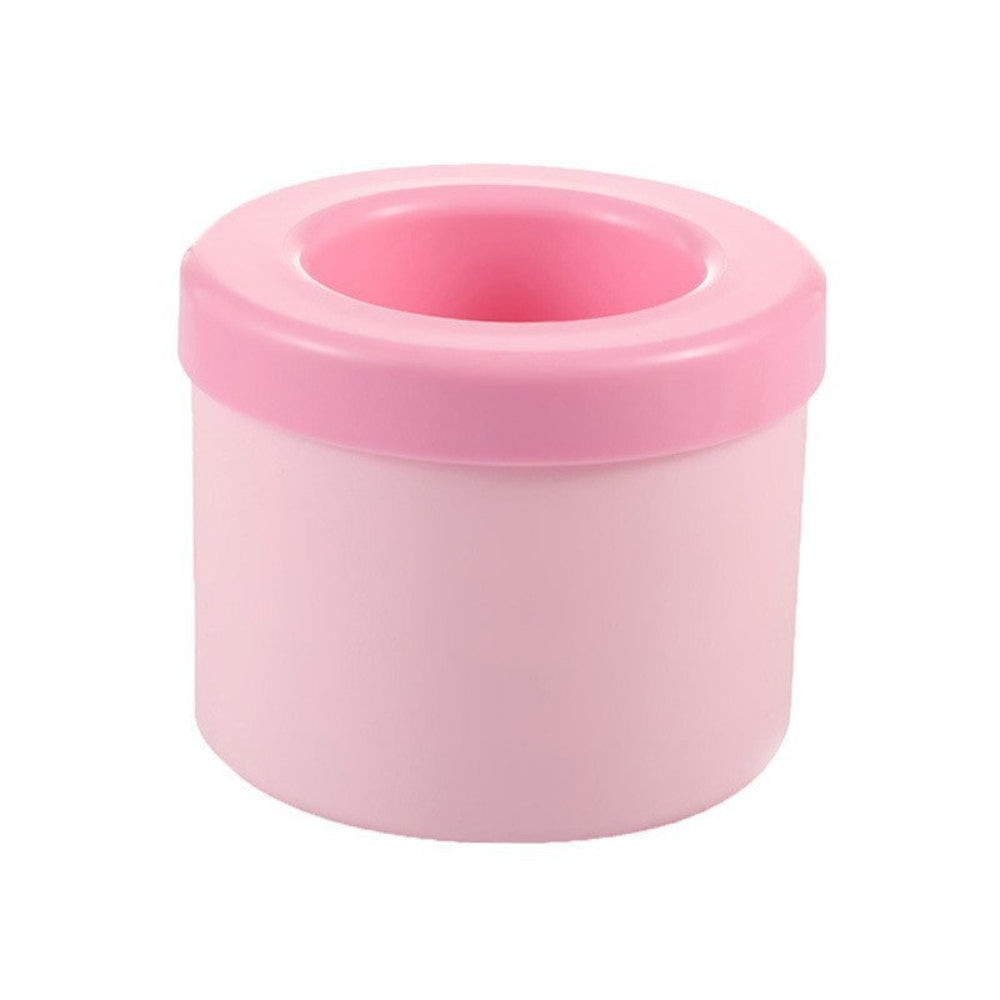 Lidded Silicone Ice Cube Tray with Stackable Design