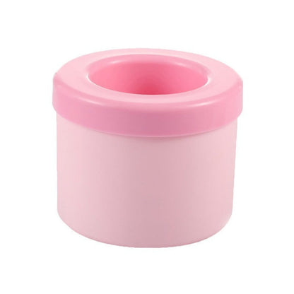 Lidded Silicone Ice Cube Tray with Stackable Design