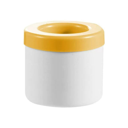 Lidded Silicone Ice Cube Tray with Stackable Design