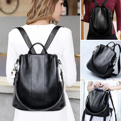 Lightweight Anti Theft Backpack with Adjustable Straps Convertible Travel Shoulder Bag