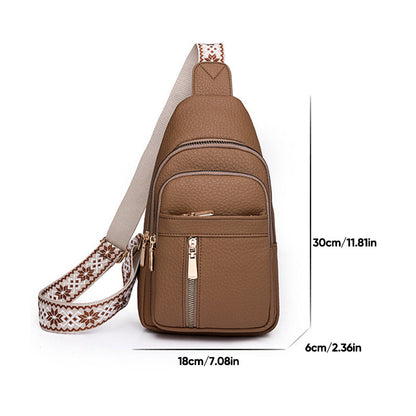 Lightweight Crossbody Shoulder Bag – Adjustable Strap Everyday Travel Bag