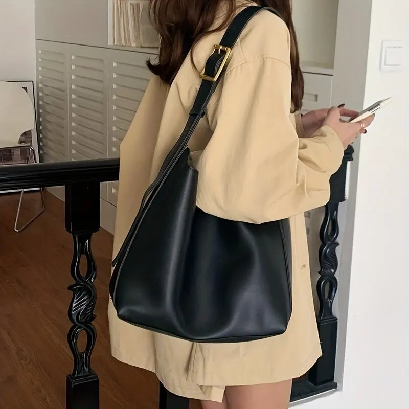 Lightweight Crossbody Shoulder Bag with Adjustable Strap Large Capacity Everyday Handbag