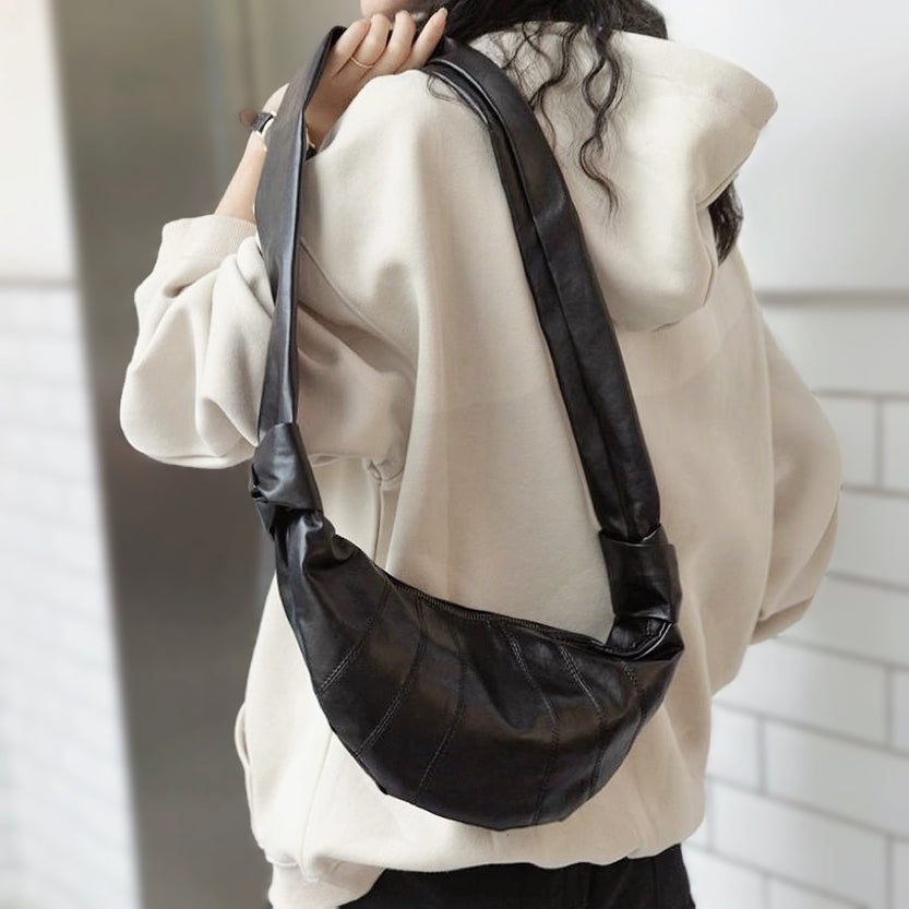 Lightweight Crossbody Shoulder Bag with Adjustable Strap Multi Pocket Everyday Handbag