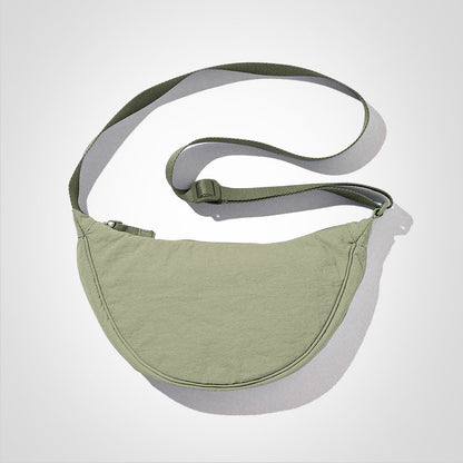 Lightweight Crossbody Shoulder Bag with Adjustable Strap Multi Pocket Everyday Travel Handbag