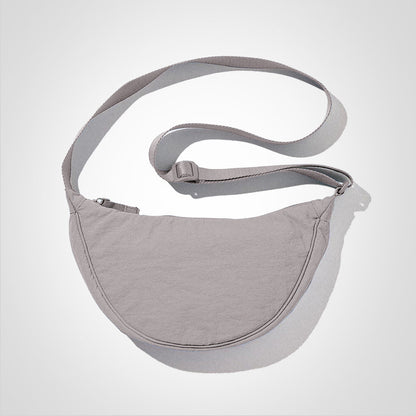 Lightweight Crossbody Shoulder Bag with Adjustable Strap Multi Pocket Everyday Travel Handbag