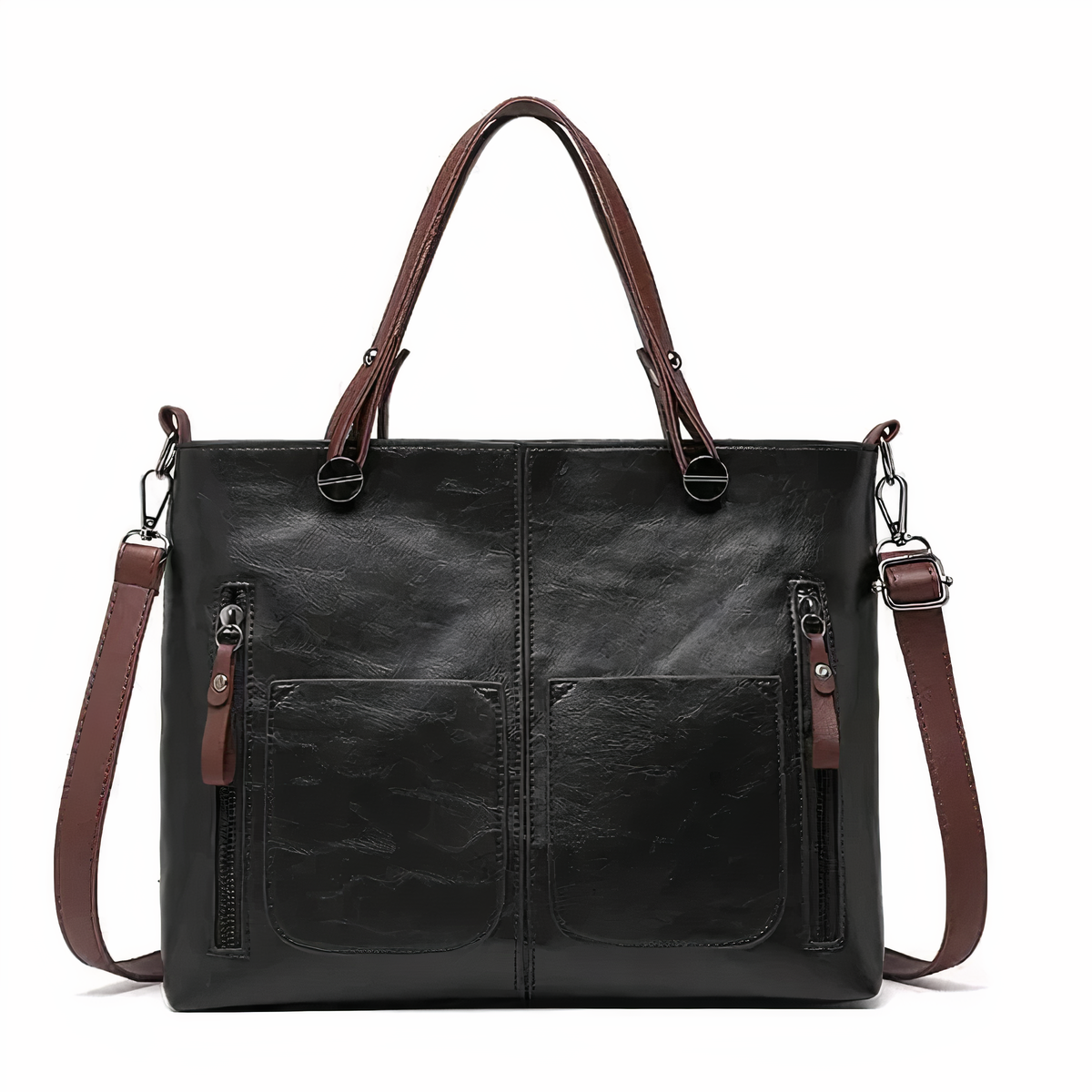 Lightweight Crossbody Shoulder Bag with Adjustable Strap Multi Pocket Travel Bag