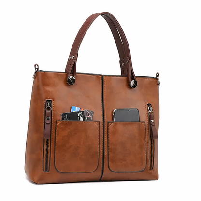Lightweight Crossbody Shoulder Bag with Adjustable Strap Multi Pocket Travel Bag