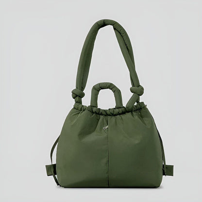 Lightweight Large Capacity Puffer Handbag Quilted Shoulder Bag Fashion Everyday Tote