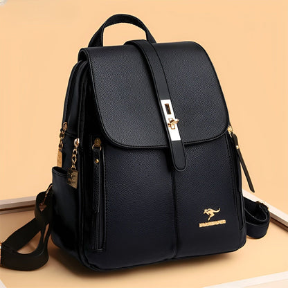 Lightweight Multi Pocket Backpack Adjustable Straps Large Capacity Travel School Bag
