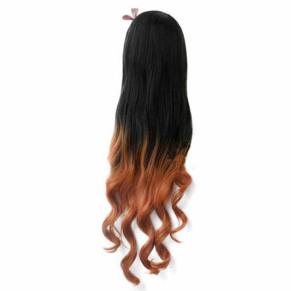 Long Wavy Anime Cosplay Wig With Wig Cap Halloween Costume Hair