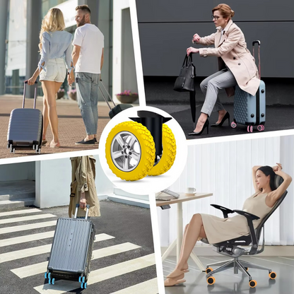 Luggage Wheel Covers Suitcase Wheel Protectors Travel Accessories