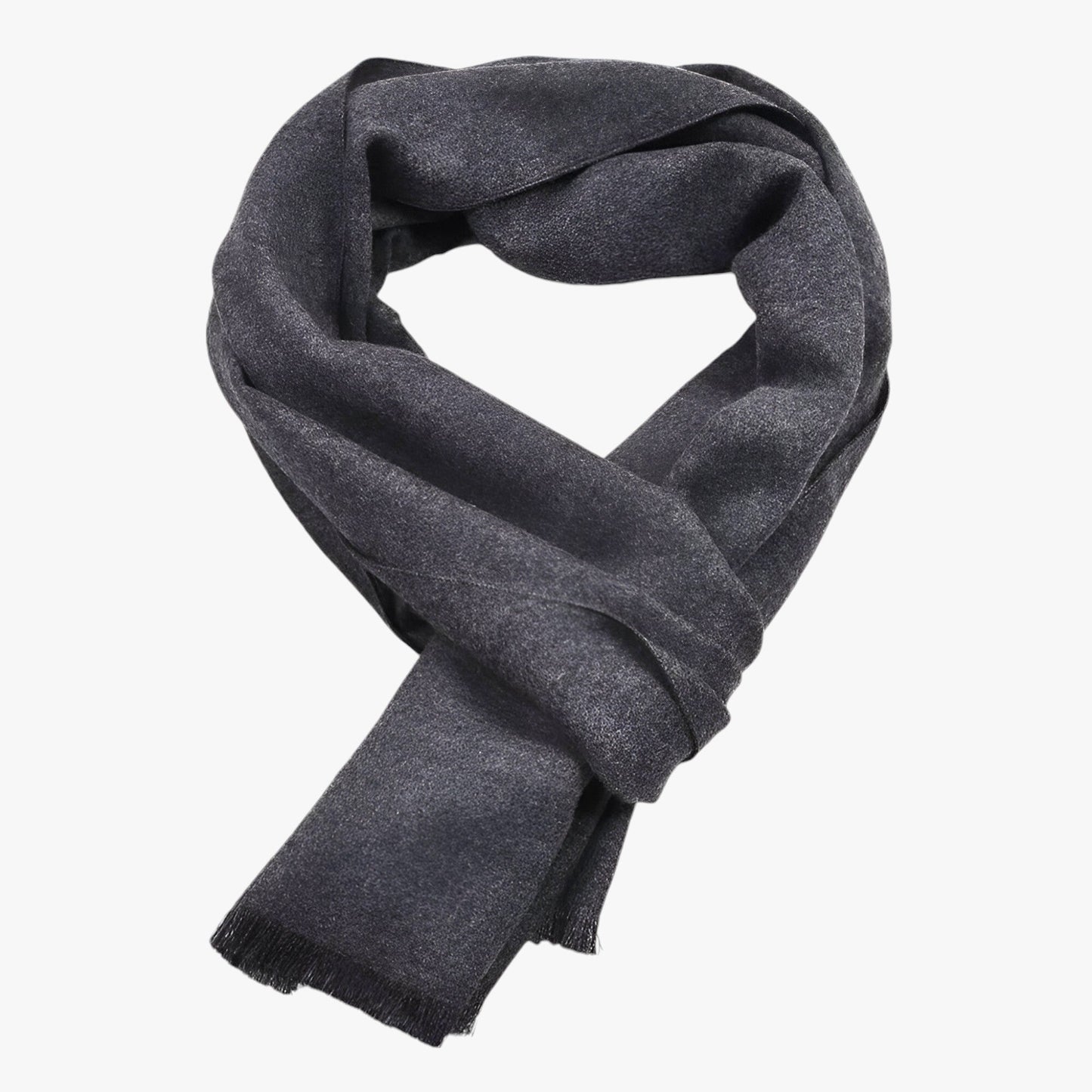 Luxury Cashmere Scarf Solid Color Warm Soft Lightweight Winter Accessory