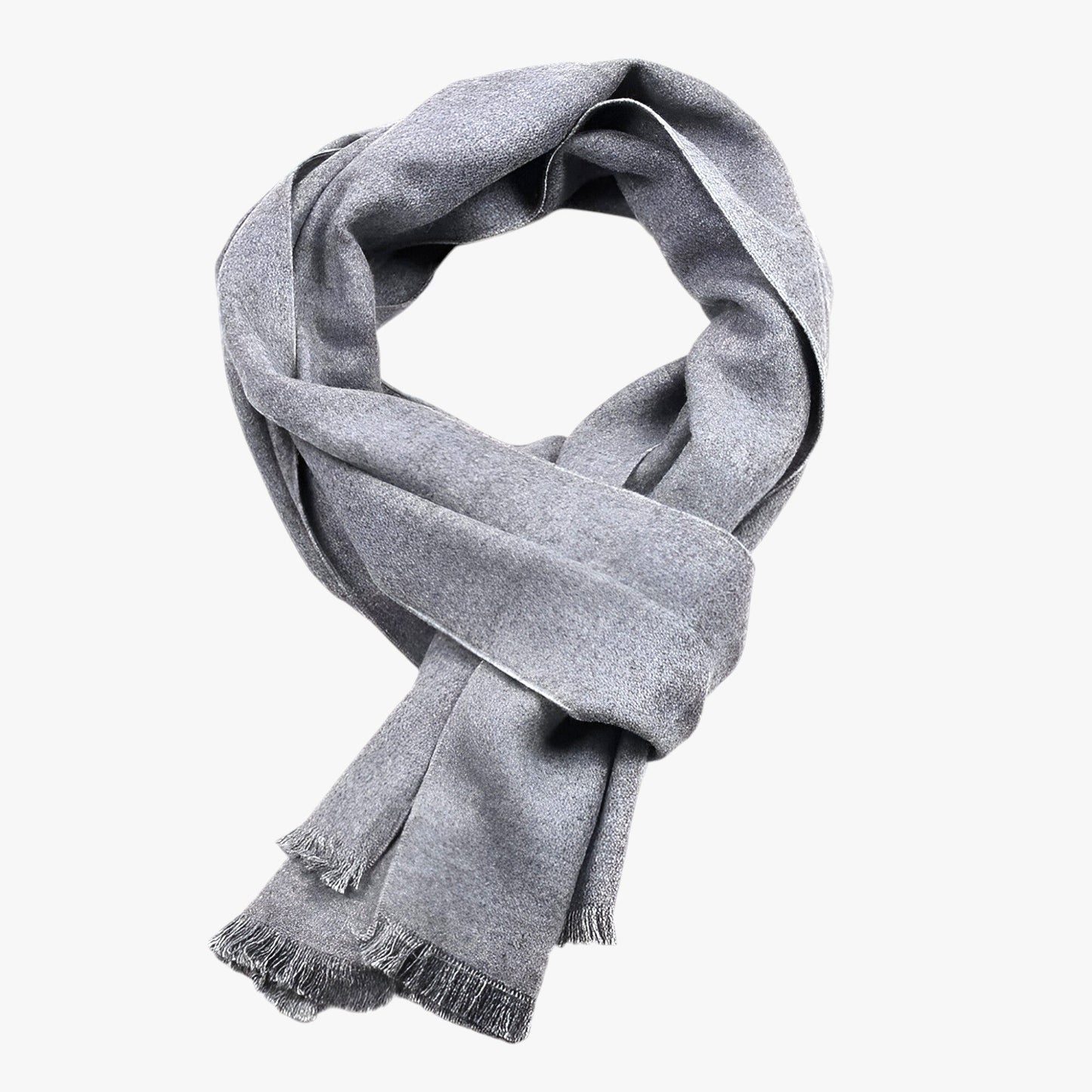 Luxury Cashmere Scarf Solid Color Warm Soft Lightweight Winter Accessory
