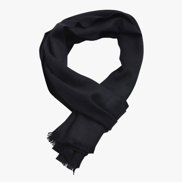 Luxury Cashmere Scarf Solid Color Warm Soft Lightweight Winter Accessory