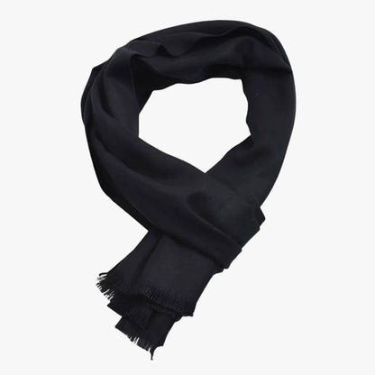 Luxury Cashmere Scarf Solid Color Warm Soft Lightweight Winter Accessory