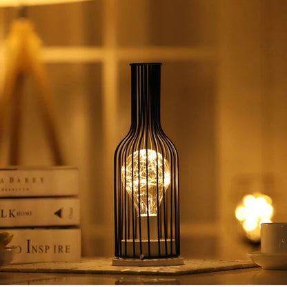 Luxury Decorative LED Table Lamp Modern Night Light Bedside Desk Lamp for Bedroom Living Room Office