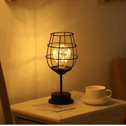 Luxury Decorative LED Table Lamp Modern Night Light Bedside Desk Lamp for Bedroom Living Room Office
