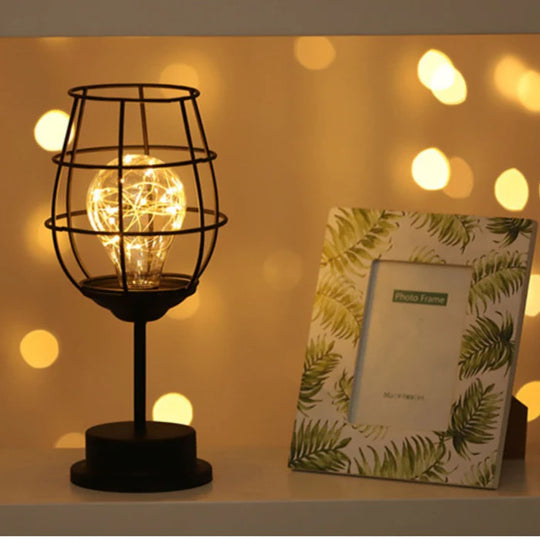 Luxury Decorative LED Table Lamp Modern Night Light Bedside Desk Lamp for Bedroom Living Room Office