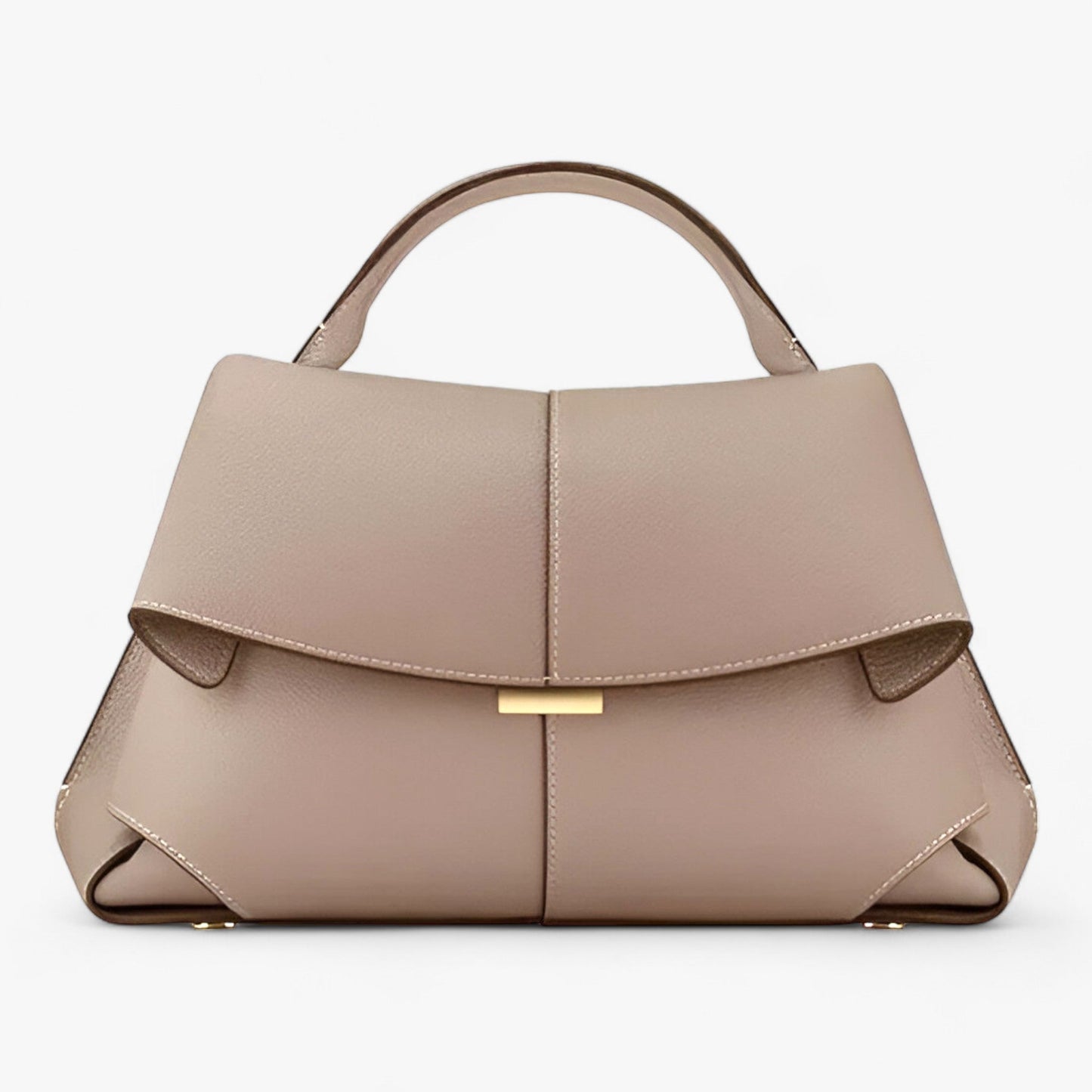 Luxury Leather Women’s Handbag Elegant Designer Shoulder Bag Premium Calfskin Tote
