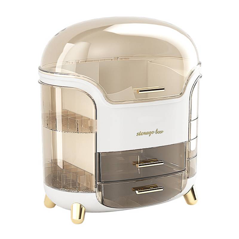 Luxury Makeup Organizer Display Shelf for Cosmetics and Accessories