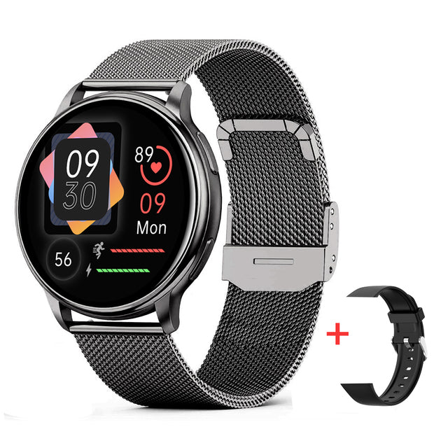 Luxury Smartwatch Health Monitoring Bluetooth Calls Long Battery Life