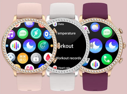 Luxury Smartwatch Health Monitoring Bluetooth Calls Long Battery Life