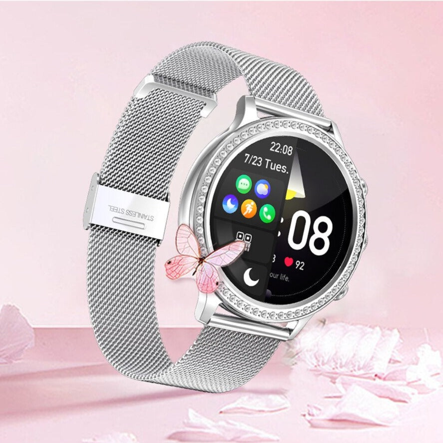 Luxury Smartwatch Health Monitoring Bluetooth Calls Long Battery Life