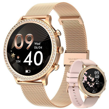 Luxury Smartwatch Health Monitoring Bluetooth Calls Long Battery Life