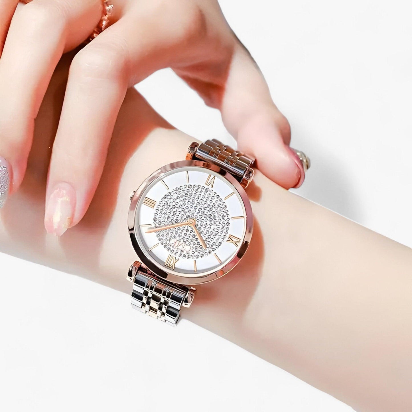 Luxury Stainless Steel Women's Watch Elegant Minimalist Dress Timepiece