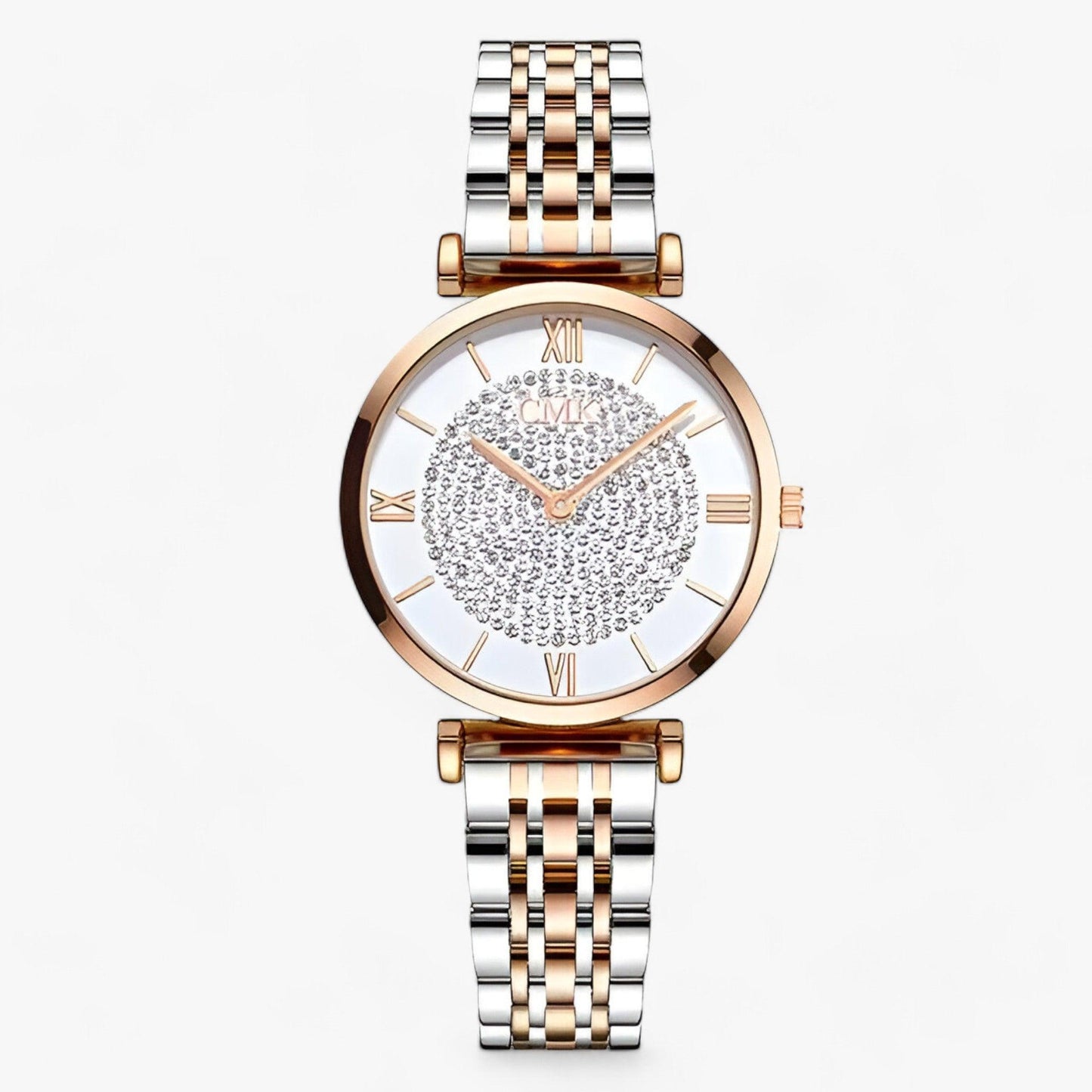 Luxury Stainless Steel Women's Watch Elegant Minimalist Dress Timepiece