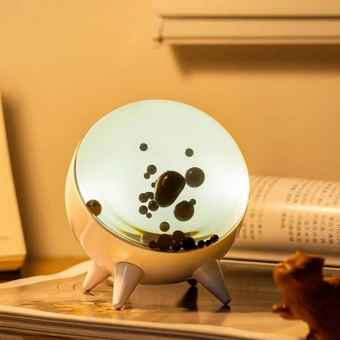 Magnetic Fluid Bluetooth Speaker LED Light Music Visual Display