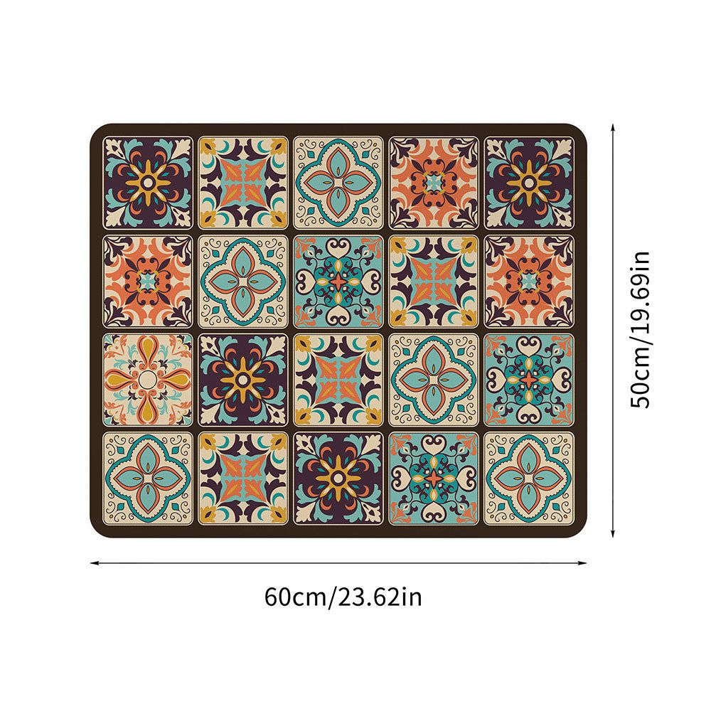 Mandala Appliance Mat Dustproof Spill Resistant Non Slip Countertop Protector