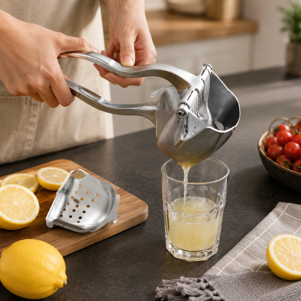 Manual Citrus Press Handheld Lemon Lime Fruit Juicer