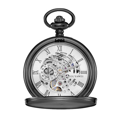 Mechanical Luxury Pocket Watch Classic Vintage Style Manual Wind Timepiece