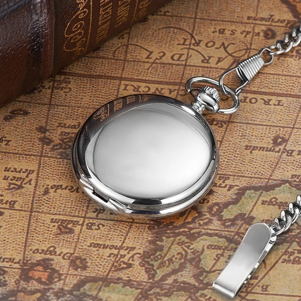 Mechanical Luxury Pocket Watch Classic Vintage Style Manual Wind Timepiece