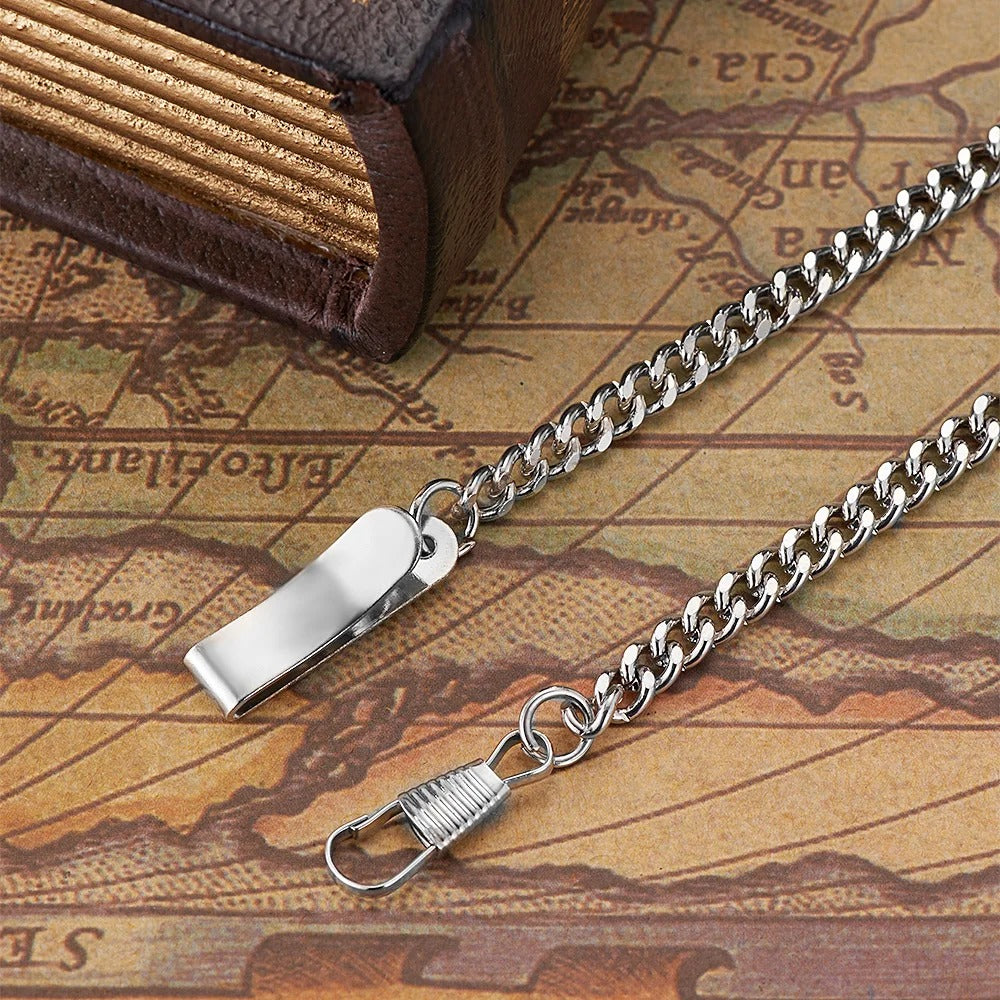 Mechanical Luxury Pocket Watch Classic Vintage Style Manual Wind Timepiece