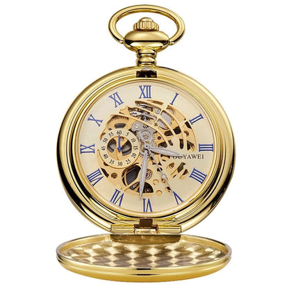 Mechanical Luxury Pocket Watch Classic Vintage Style Manual Wind Timepiece