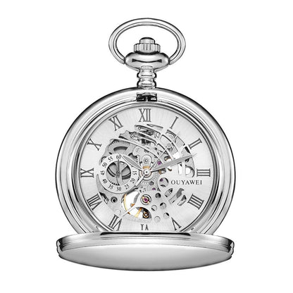 Mechanical Luxury Pocket Watch Classic Vintage Style Manual Wind Timepiece