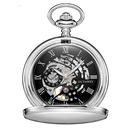 Mechanical Luxury Pocket Watch Classic Vintage Style Manual Wind Timepiece