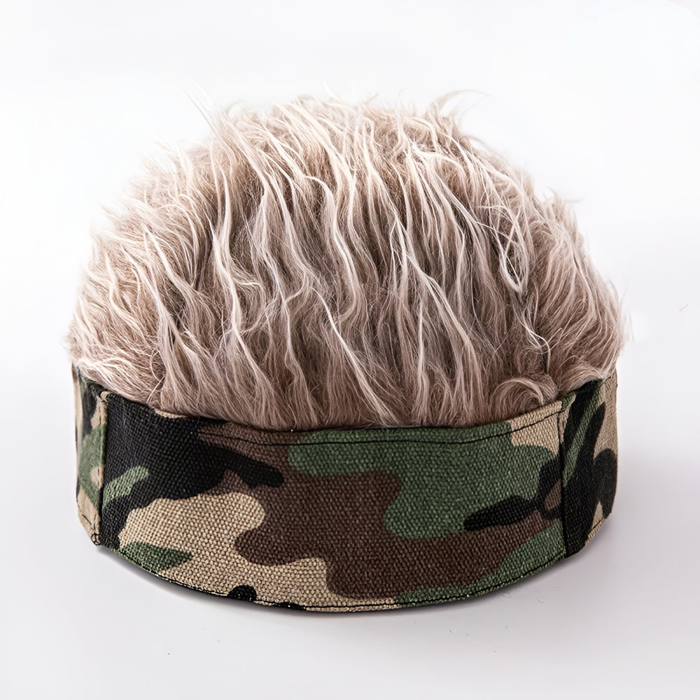 Men's Novelty Wig Hat Costume Hair Cap