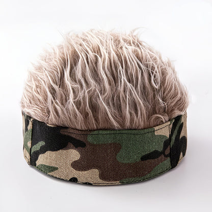 Men's Novelty Wig Hat Costume Hair Cap