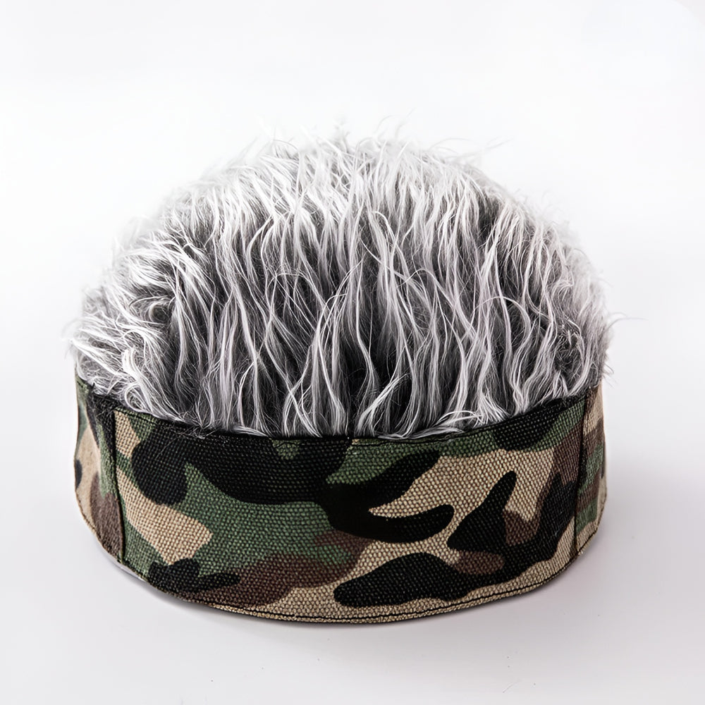 Men's Novelty Wig Hat Costume Hair Cap