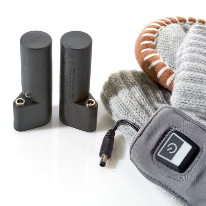 Men's Rechargeable Heated Slipper Socks with Non-Slip Soles