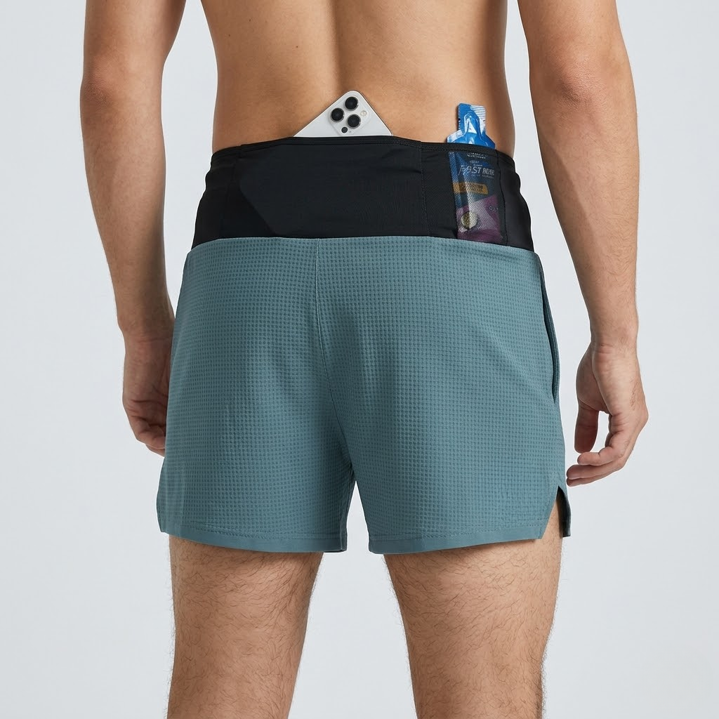 Men's Running Shorts with Pockets for Training and Marathon Workouts