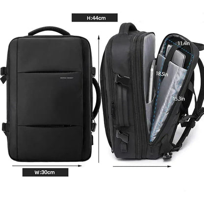 Men’s Waterproof Anti-Theft Business Backpack – 15.6 Inch Laptop Travel Rucksack